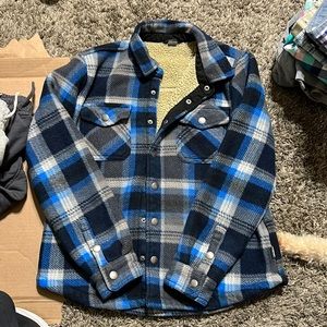 Boys flannel jacket